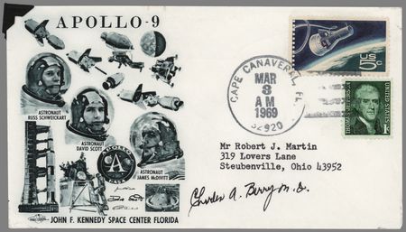 Lot #448 NASA Flight Directors and Personnel (14) Signed Covers - Image 10