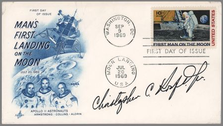 Lot #448 NASA Flight Directors and Personnel (14) Signed Covers - Image 4