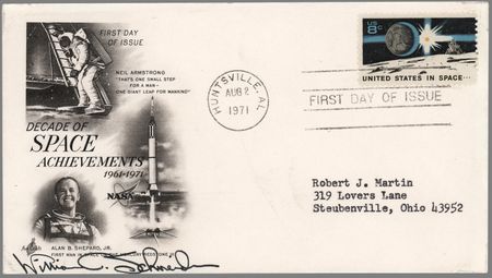 Lot #448 NASA Flight Directors and Personnel (14) Signed Covers - Image 8