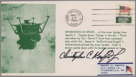 Lot #448 NASA Flight Directors and Personnel (14) Signed Covers - Image 9