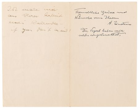 Lot #232 Albert Einstein Autograph Letter Signed (1943) - Image 4