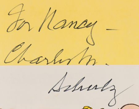 Lot #532 Charles Schulz Signed Book - Is This Good-bye, Charlie Brown? - Image 2