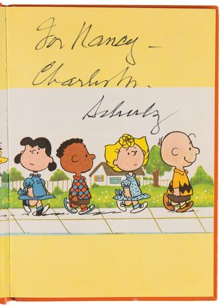 Lot #532 Charles Schulz Signed Book - Is This Good-bye, Charlie Brown? - Image 4