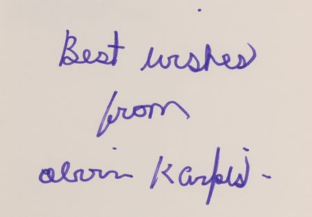 Lot #295 Alvin Karpis Signed Book - Public Enemy Number One - Image 2