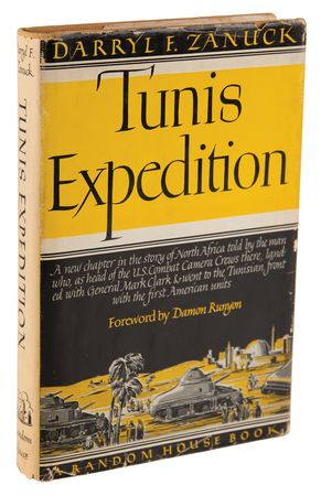Lot #861 Darryl F. Zanuck Signed Book to Playwright Moss Hart - Tunis Expedition - Image 3