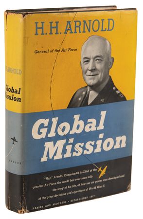 Lot #371 Hap Arnold Signed Book - Global Mission - Image 3