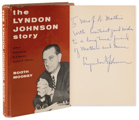 Lot #113 Lyndon B. Johnson Signed Book - The Lyndon Johnson Story - Image 1