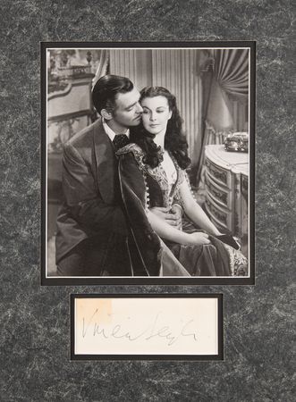 Lot #779 Vivien Leigh Signature - Image 1