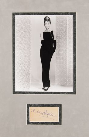 Lot #767 Audrey Hepburn Signature - Image 1