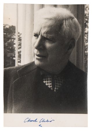 Lot #728 Charlie Chaplin Signed Photograph - Image 2