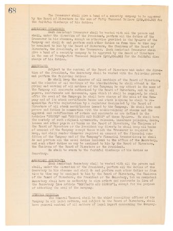 Lot #276 Thomas Edison Document Signed for His Election as Chairman of the Edison Storage Battery Company - Image 7