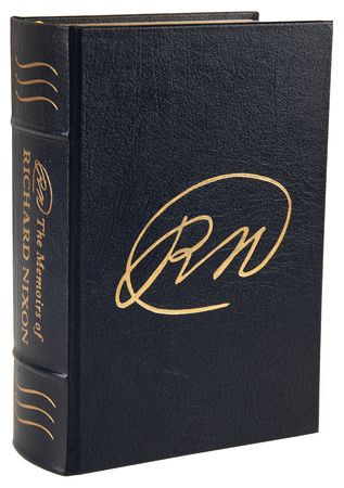 Lot #144 Richard Nixon Signed Book - The Memoirs of Richard Nixon - Image 3