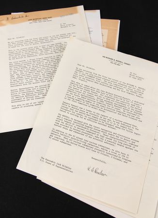 Lot #387 Hyman G. Rickover Collection of (7) Typed Letters Signed - Image 1