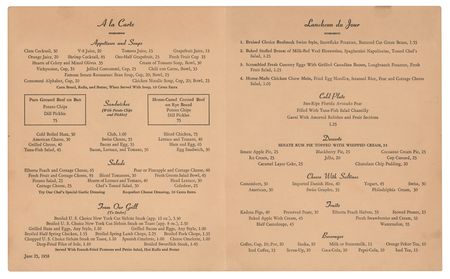 Lot #41 John F. Kennedy and Lyndon B. Johnson Signed Menu from the United States Senate Restaurant - Image 2