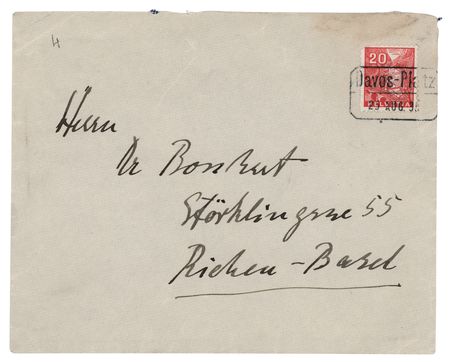 Lot #473 Ernst Ludwig Kirchner Autograph Letter Signed - Image 3