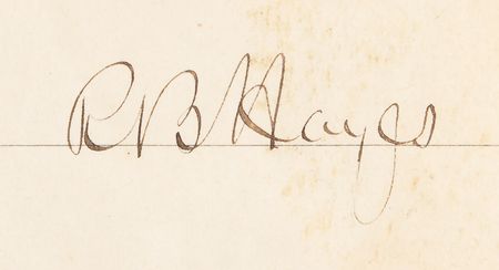 Lot #100 Rutherford B. Hayes Document Signed as President - Image 2