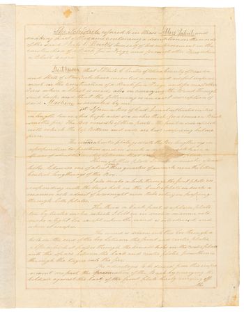 Lot #107 Andrew Jackson Patent Document Signed as President - Image 3
