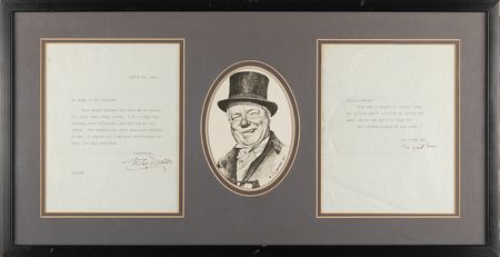 Lot #750 W. C. Fields (2) Typed Letters Signed - Image 1