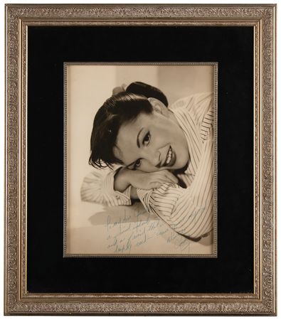 Lot #688 Judy Garland Oversized Signed Photograph - Image 1