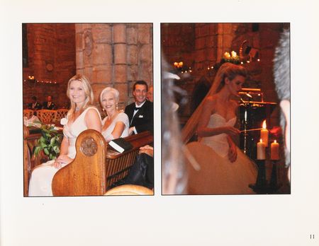 Lot #327 Elon Musk and Talulah Riley Wedding Archive - Album, Bobblehead, Drink Menu, and Patch - Image 3