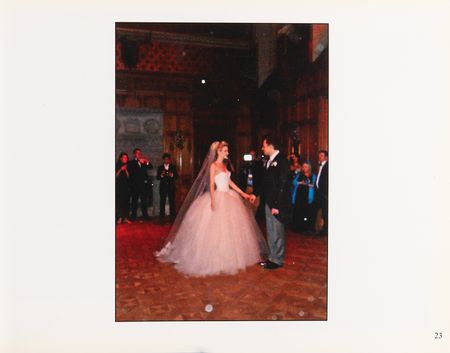Lot #327 Elon Musk and Talulah Riley Wedding Archive - Album, Bobblehead, Drink Menu, and Patch - Image 7