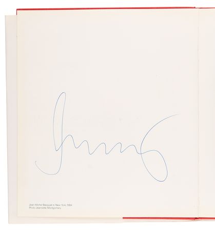 Lot #471 Jean-Michel Basquiat Signed 'Bischofberger Gallery' Exhibition Catalog (1985) - Image 4