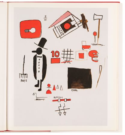 Lot #471 Jean-Michel Basquiat Signed 'Bischofberger Gallery' Exhibition Catalog (1985) - Image 6