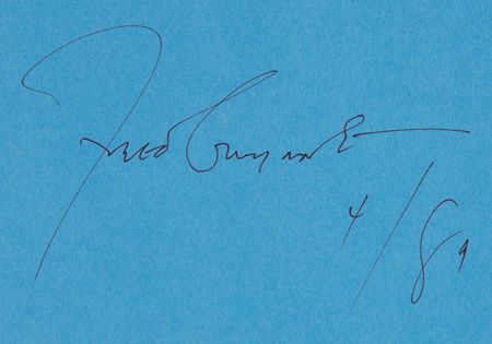 Lot #763 Fred Gwynne Signed Book - A Little Pigeon Toad - Image 2