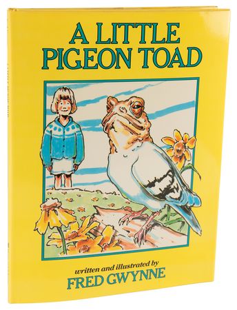 Lot #763 Fred Gwynne Signed Book - A Little Pigeon Toad - Image 3