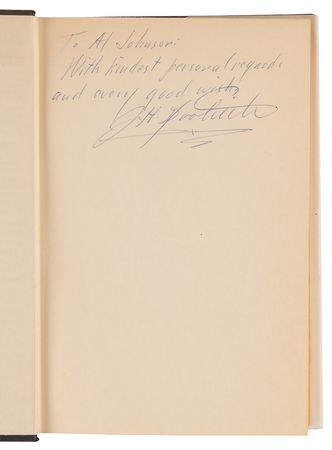 Lot #375 James H. Doolittle Signed Book - The Amazing Mr. Doolittle - Image 4