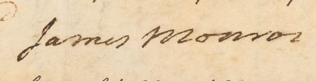 Lot #141 James Monroe Document Signed as President - Image 2