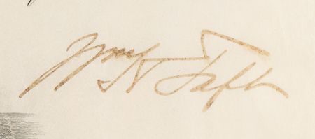 Lot #165 William H. Taft Document Signed as President, Appointing a Paymaster in the Navy - Image 2