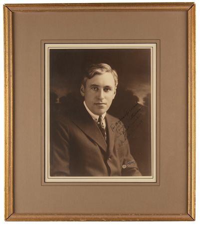 Lot #829 Mack Sennett Signed Photograph - Image 1