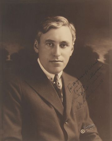 Lot #829 Mack Sennett Signed Photograph - Image 2