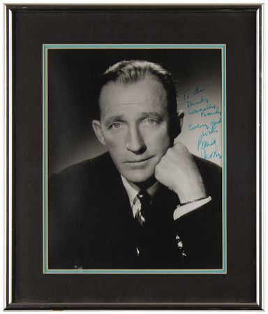 Lot #736 Bing Crosby Signed Photograph - Image 1