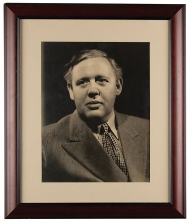 Lot #778 Charles Laughton Oversized Signed Photograph - Image 1