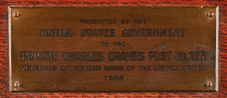 Lot #391 USS Maine Bronze Memorial Plaque - Image 3