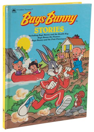 Lot #524 Chuck Jones Signed Book - Bugs Bunny Stories - Image 3