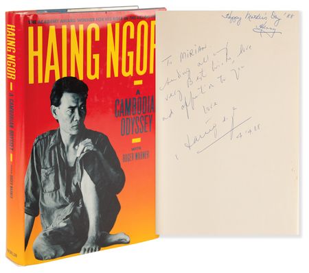 Lot #808 Haing S. Ngor Signed Book - A Cambodian Odyssey - Image 1