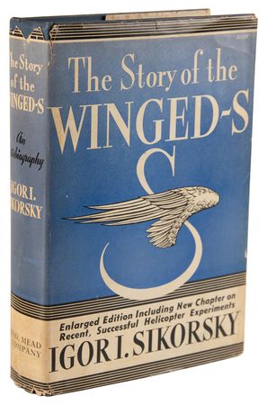 Lot #399 Igor Sikorsky Signed Book - The Story of the Winged-S - Image 3