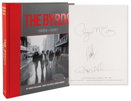 Lot #656 The Byrds Signed Book - The Byrds: 1964?1967 (Ltd. Ed. #596/795) - Image 1