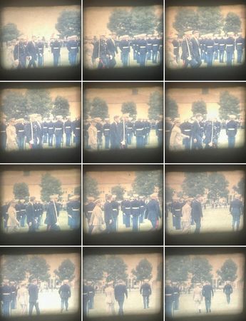 Lot #36 John F. Kennedy: 8mm Home Movie of a Marine Corps Inspection (June 1963) - Image 11