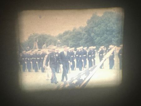 Lot #36 John F. Kennedy: 8mm Home Movie of a Marine Corps Inspection (June 1963) - Image 2