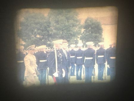 Lot #36 John F. Kennedy: 8mm Home Movie of a Marine Corps Inspection (June 1963) - Image 5