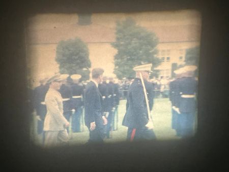 Lot #36 John F. Kennedy: 8mm Home Movie of a Marine Corps Inspection (June 1963) - Image 6