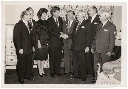 Lot #127 John F. Kennedy (6) Original Photographs - Baltimore Campaign Rally - Image 7