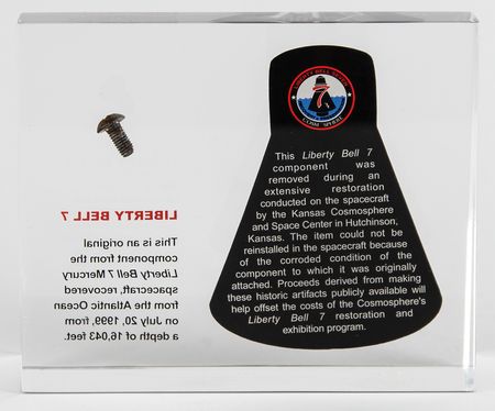 Lot #442 Liberty Bell 7 Flown Screw - Image 2