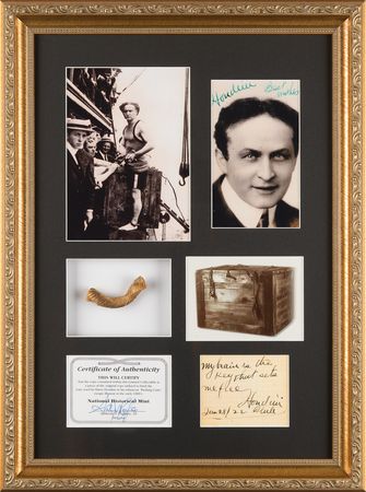Lot #773 Harry Houdini 'Packing Crate' Illusion