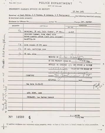 Lot #250 Jack Ruby: Bullet Fired From the Gun that Shot Oswald - Image 8