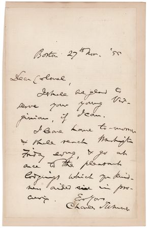 Lot #318 Lincoln: Cabinet and Associates (6) Letters Signed - Image 3